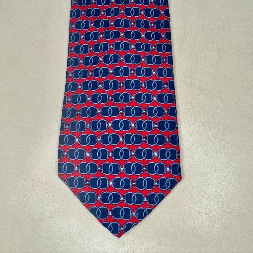 BROOKS BROTHERS Set of 2 Ties 100% Silk Patterned Striped Classic